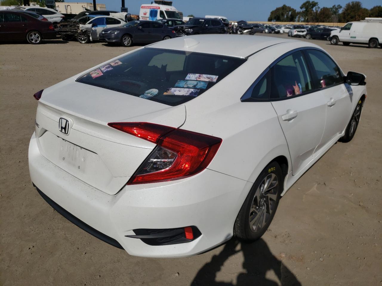 Photo 4 from auction – 2017 HONDA CIVIC EX with VIN 19XFC2F74HE222948
