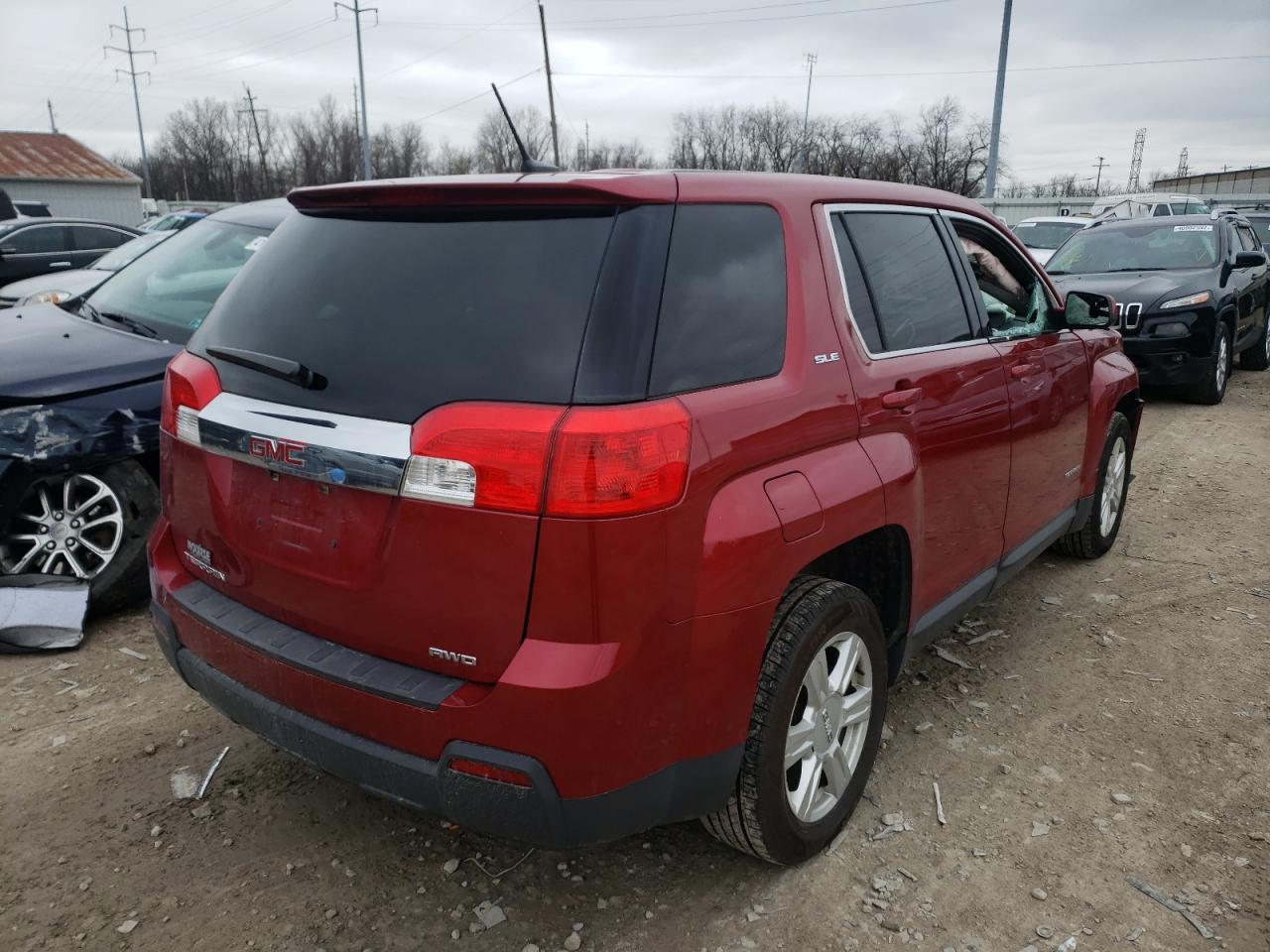 Photo 4 from auction – 2014 GMC TERRAIN SL with VIN 2GKFLVEK6E6185926