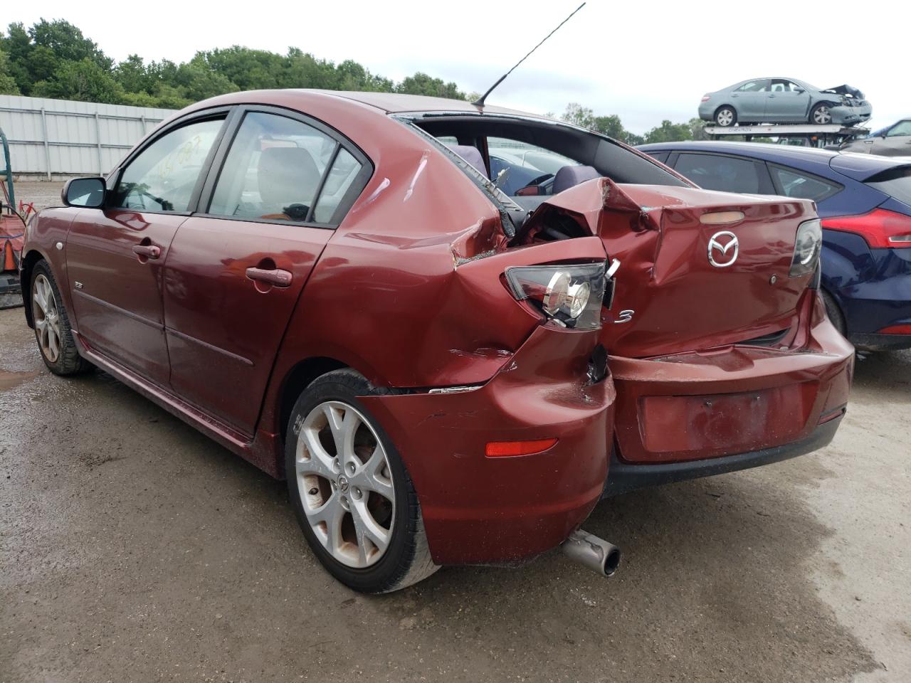 Photo 3 from auction – 2008 MAZDA 3 S with VIN JM1BK323X81167242