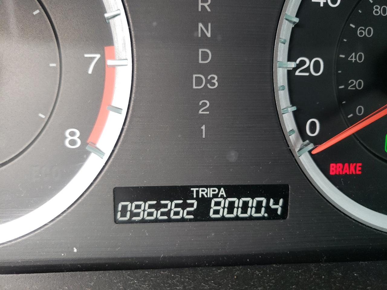 Photo 8 from auction – 2012 HONDA ACCORD with VIN 1HGCP2F69CA233665