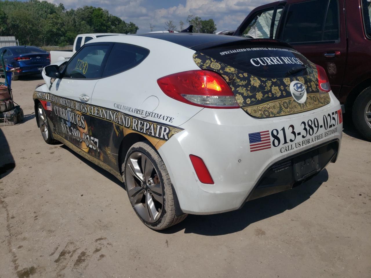 Photo 3 from auction – 2013 HYUNDAI VELOSTER with VIN KMHTC6AD5DU107497