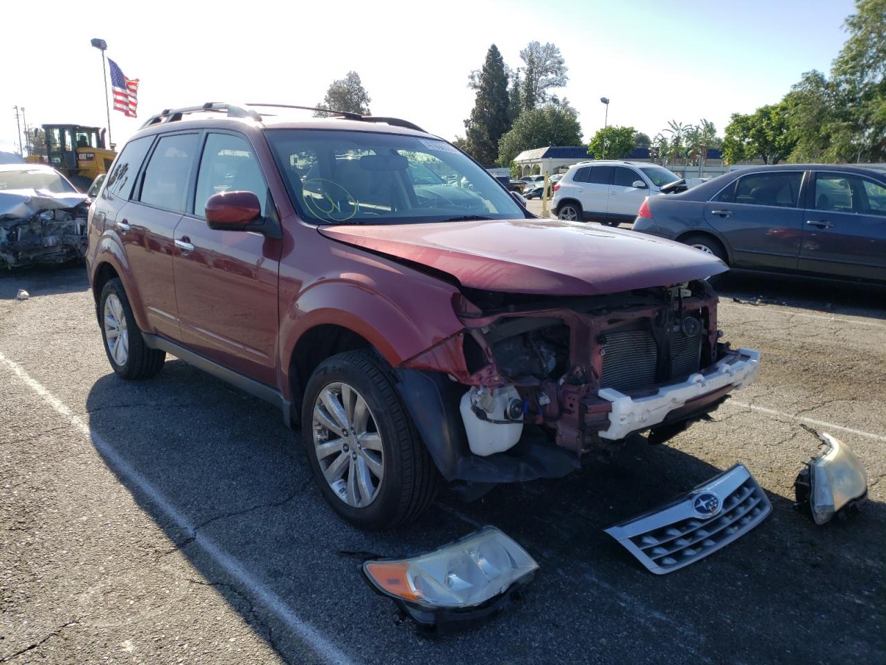 SUBARU FORESTER 2 2012 with VIN JF2SHADC2CH401763 - Photo from auction