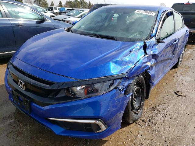 Photo 2 from auction – 2019 HONDA CIVIC LX with VIN 2HGFC2F6XKH575845