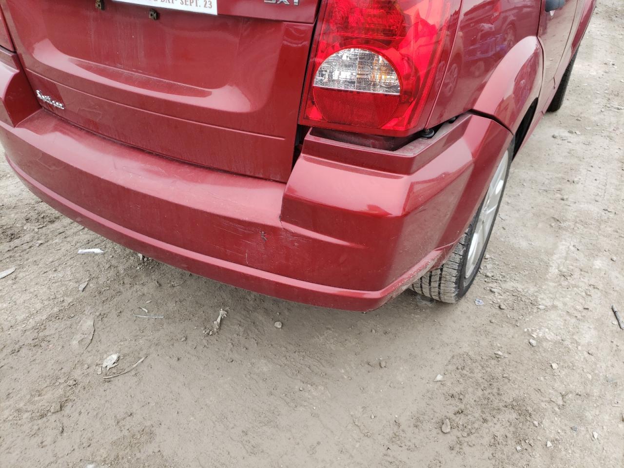 Photo 9 from auction – 2007 DODGE CALIBER SX with VIN 1B3HB48B47D414574