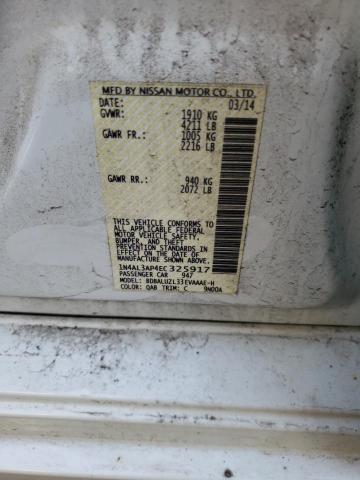 Photo 10 from auction – 2014 NISSAN ALTIMA 2.5 with VIN 1N4AL3AP4EC325917