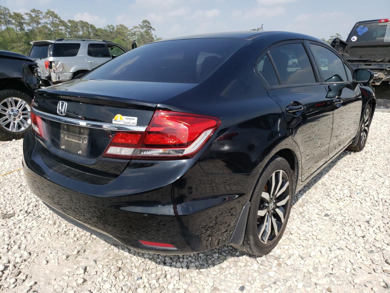 Photo 4 from auction – 2015 HONDA CIVIC EXL with VIN 19XFB2F91FE083427