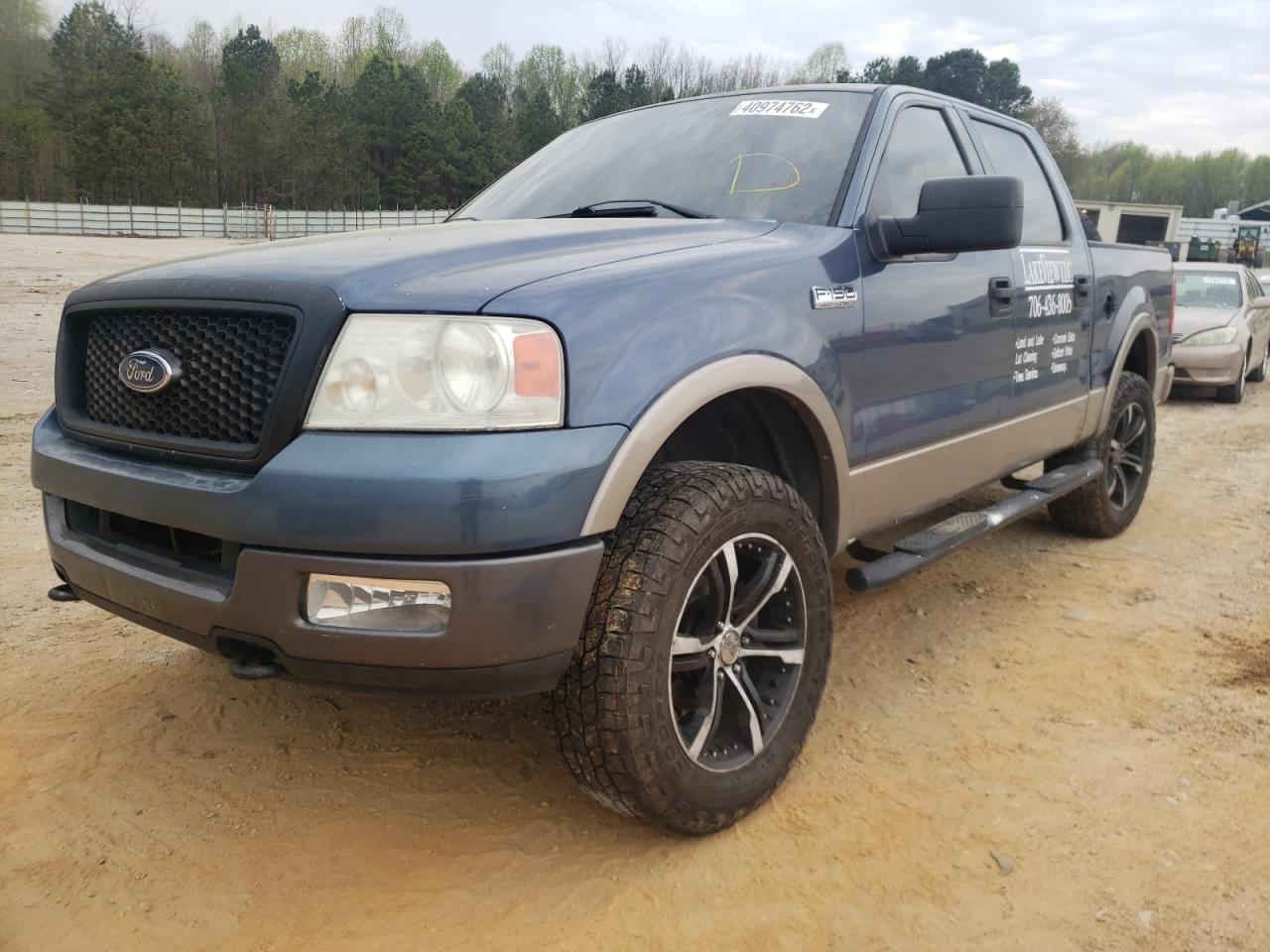 Photo 2 from auction – 2004 FORD F150 SUPER with VIN 1FTPW14564KB82659