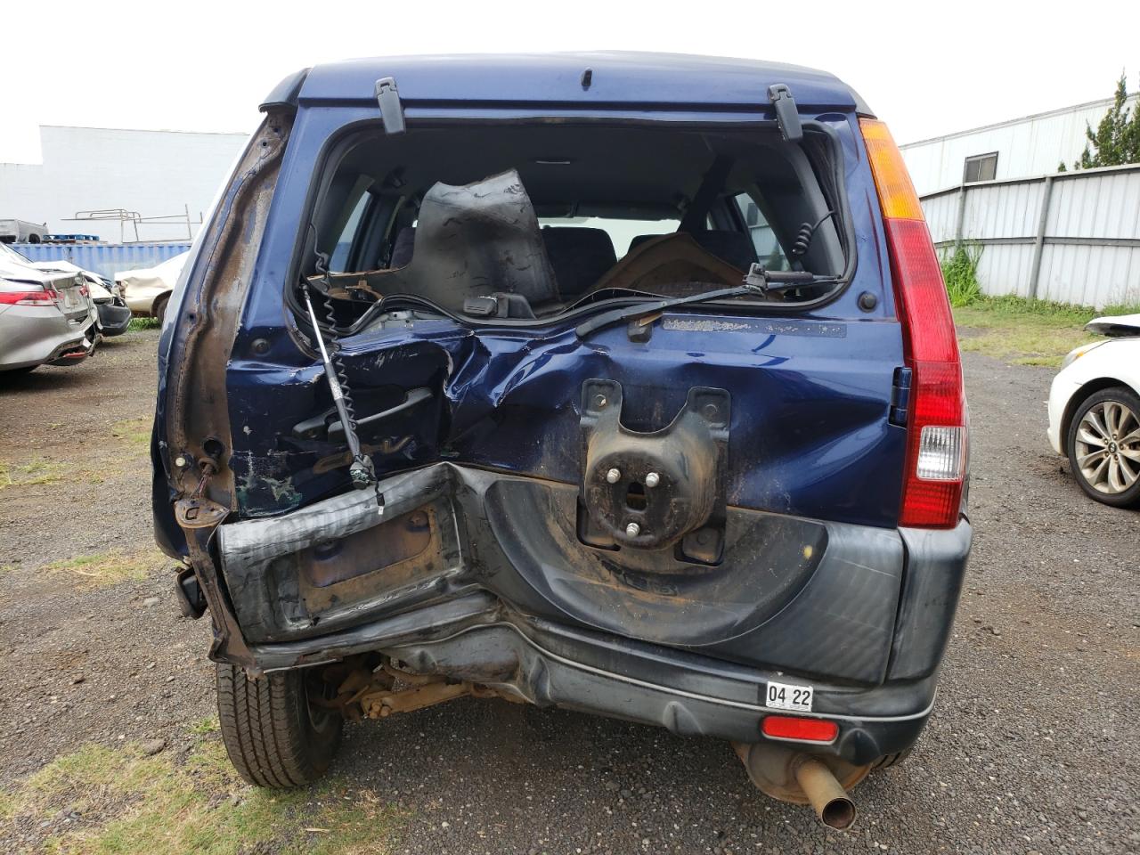 Photo 9 from auction – 2004 HONDA CR-V LX with VIN JHLRD68484C003368