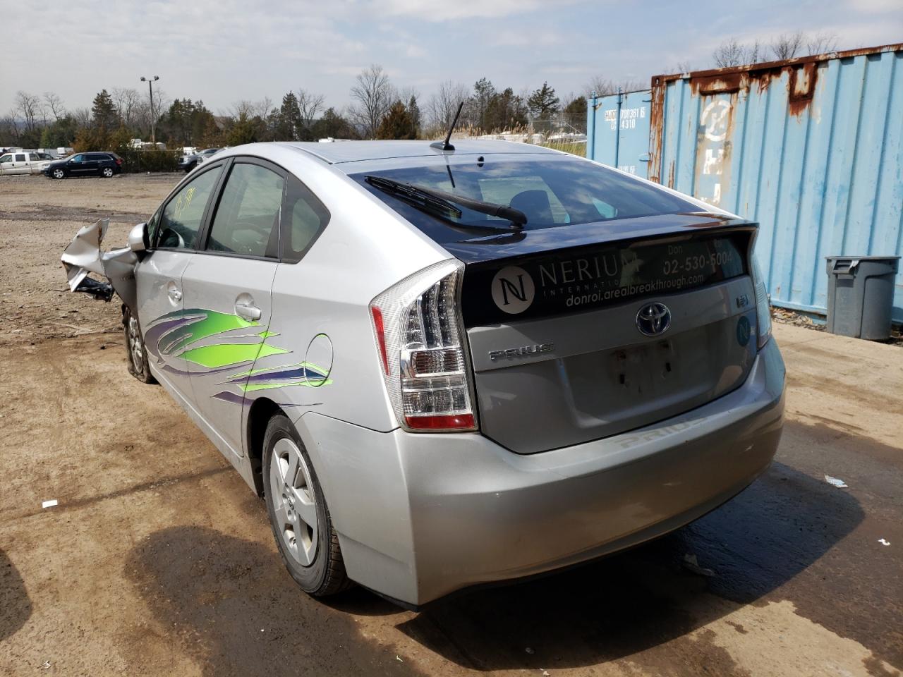 Photo 3 from auction – 2011 TOYOTA PRIUS with VIN JTDKN3DU3B1400849