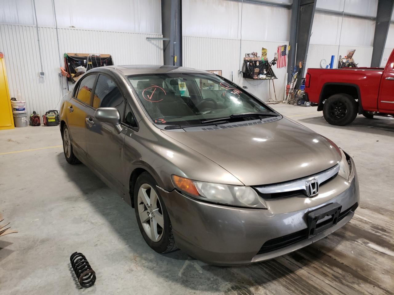 HONDA CIVIC EX 2006 with VIN JHMFA16816S005018 - Photo from auction