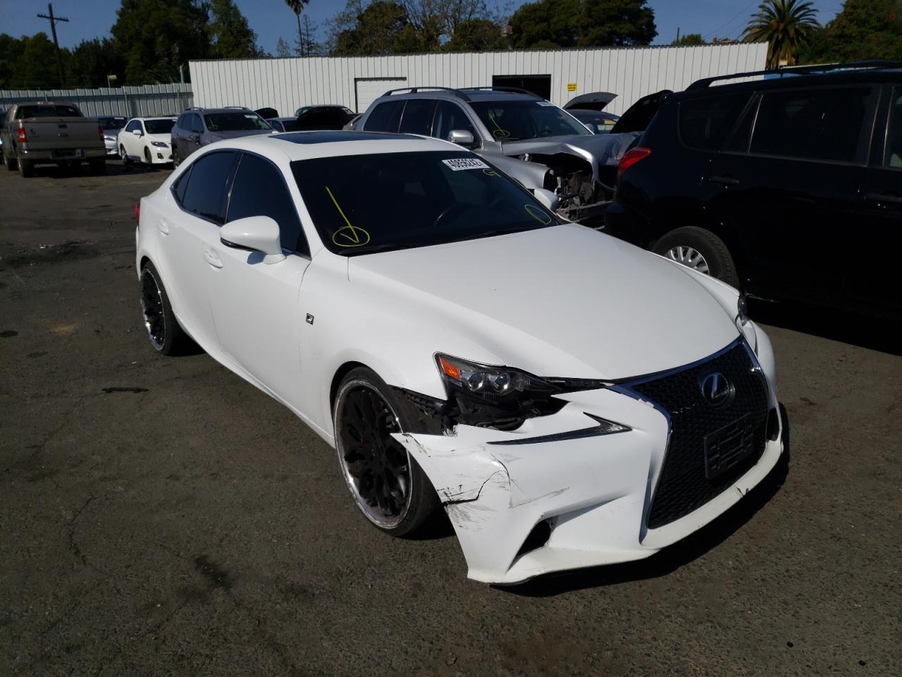 LEXUS IS 350 2014 with VIN JTHBE1D2XE5009969 - Photo from auction