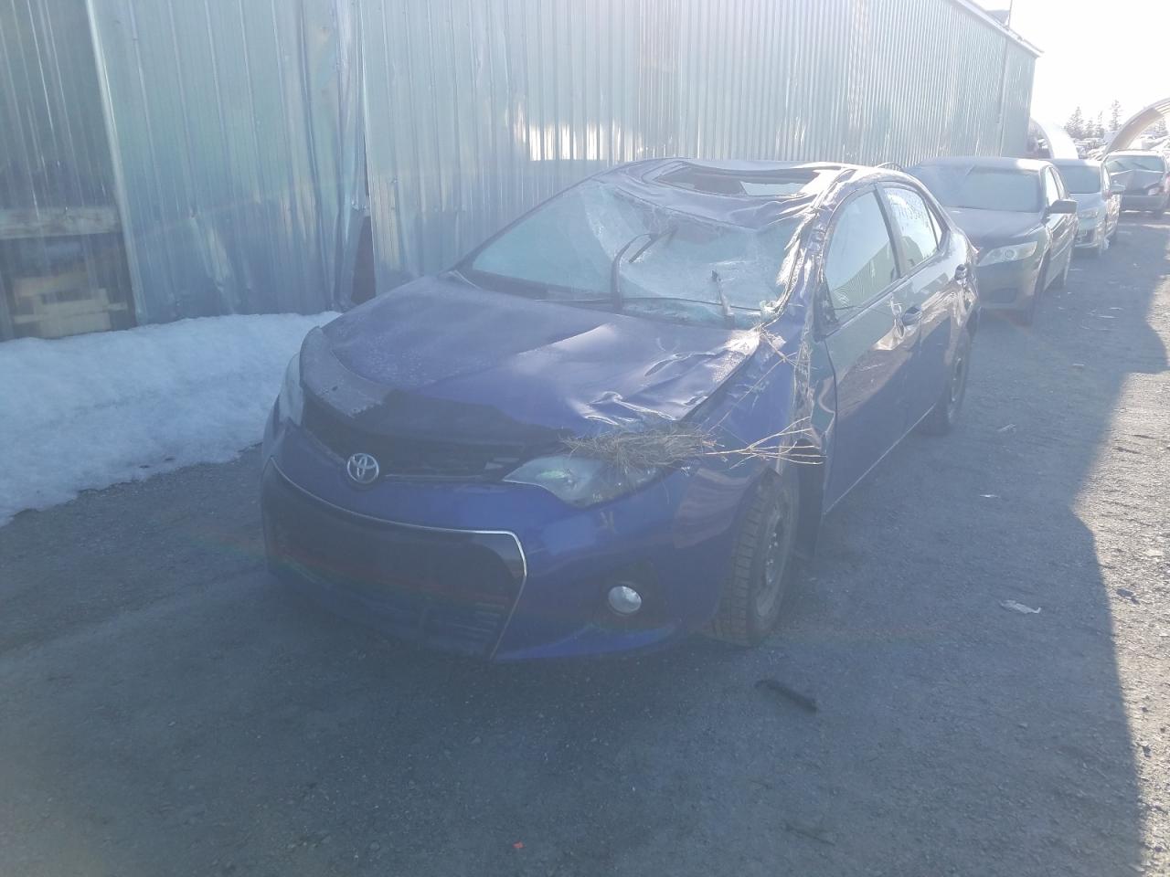 Photo 2 from auction – 2014 TOYOTA COROLLA S with VIN 2T1BURHE7EC001497
