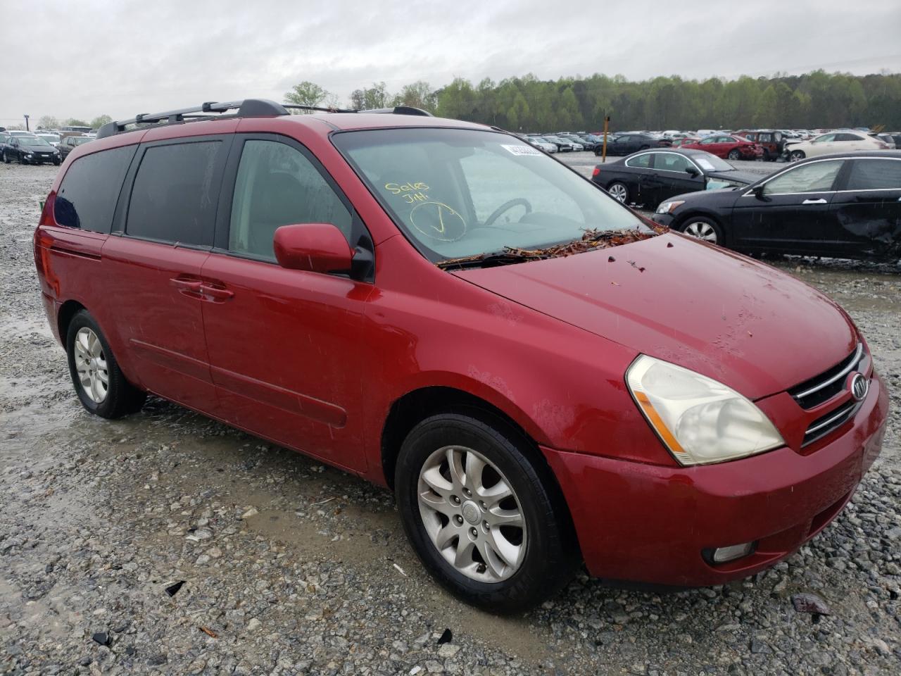 KIA SEDONA EX 2007 with VIN KNDMB233876173401 - Photo from auction