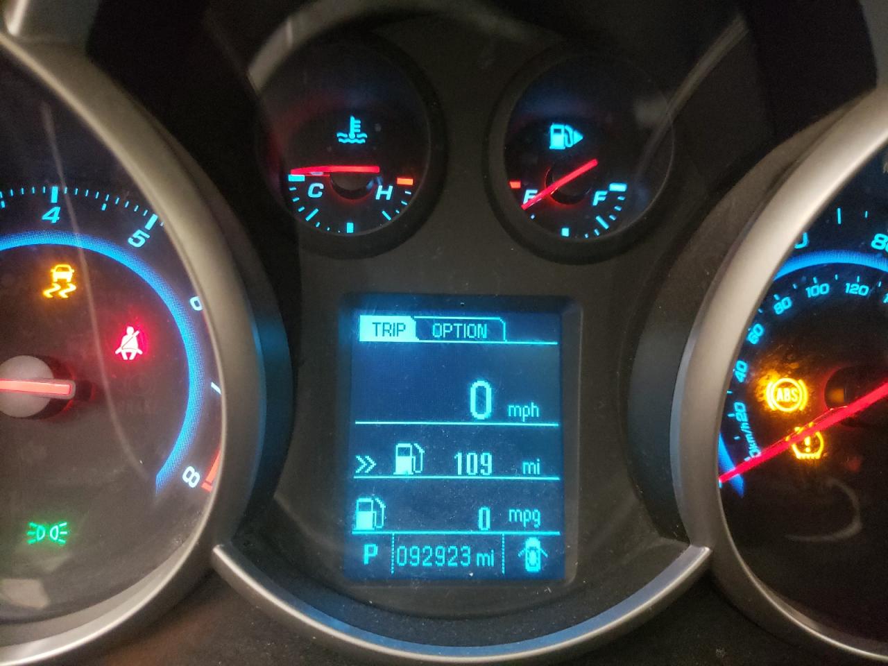 Photo 8 from auction – 2014 CHEVROLET CRUZE LT with VIN 1G1PC5SB6E7223930