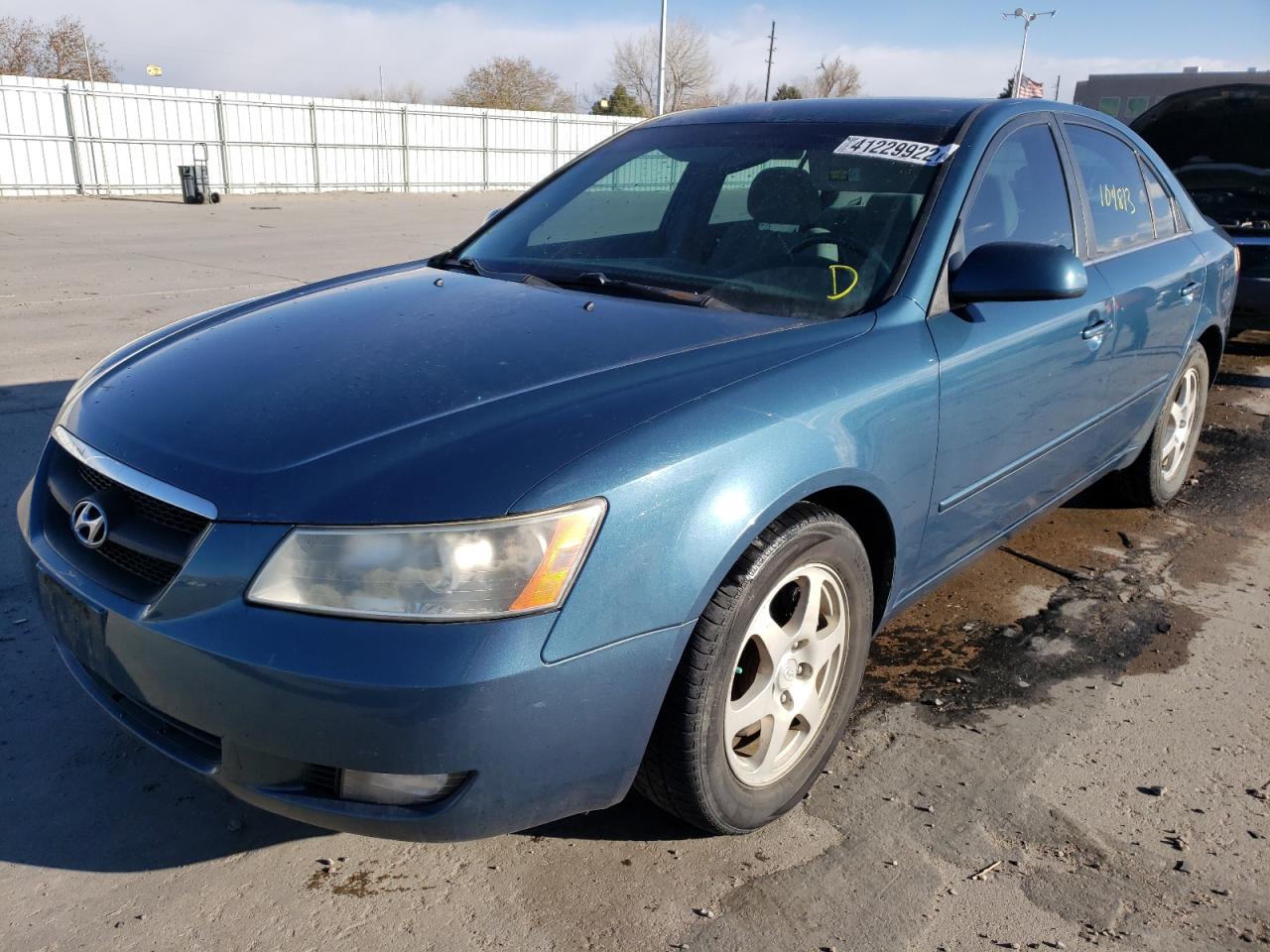 Photo 2 from auction – 2006 HYUNDAI SONATA GLS with VIN 5NPEU46FX6H072249