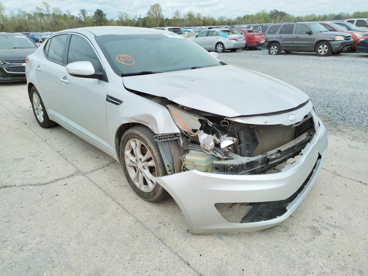 KIA OPTIMA LX 2013 with VIN 5XXGM4A72DG181578 - Photo from auction