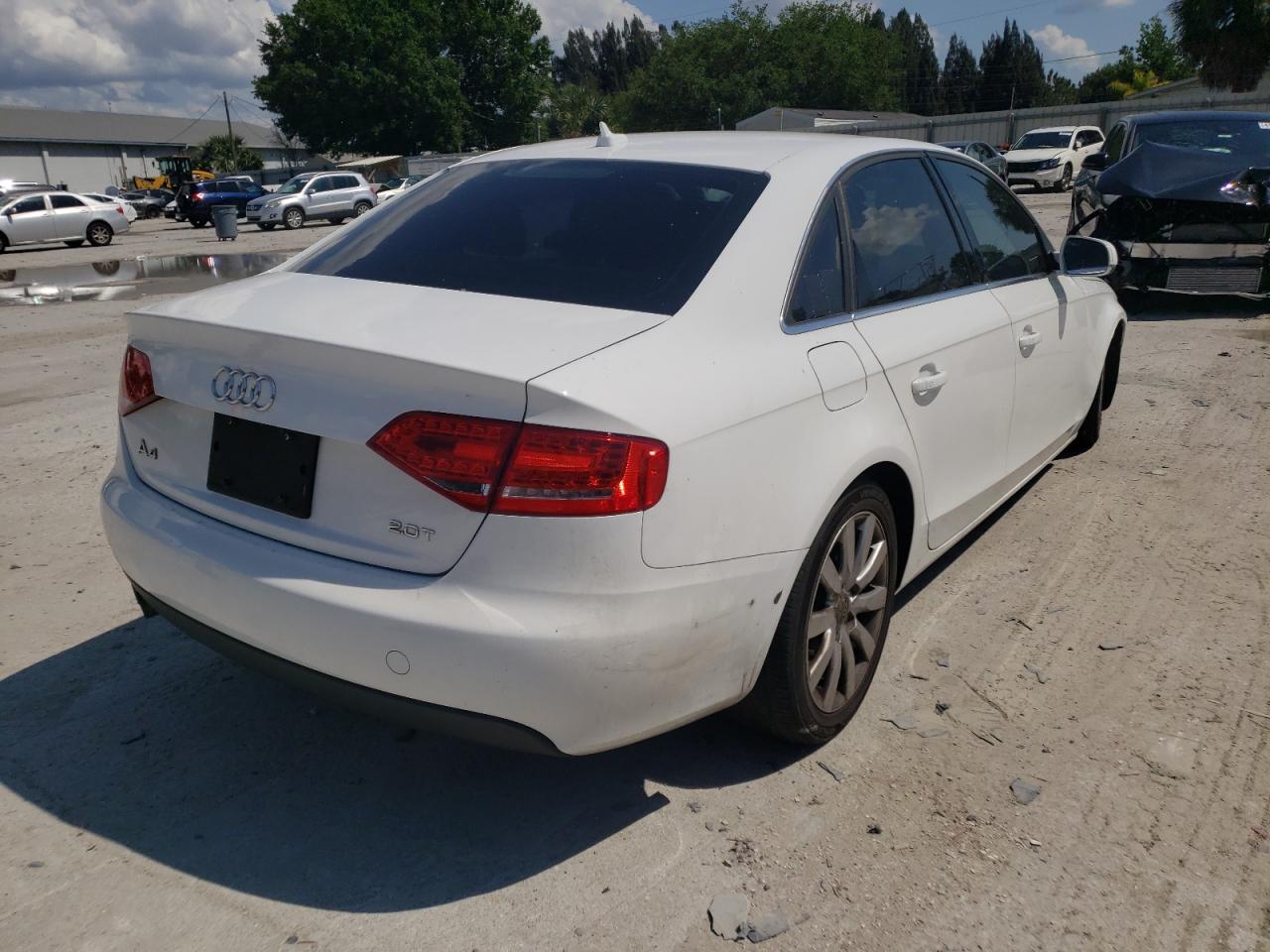 Photo 4 from auction – 2012 AUDI A4 PREMIUM with VIN WAUAFAFL8CN016784