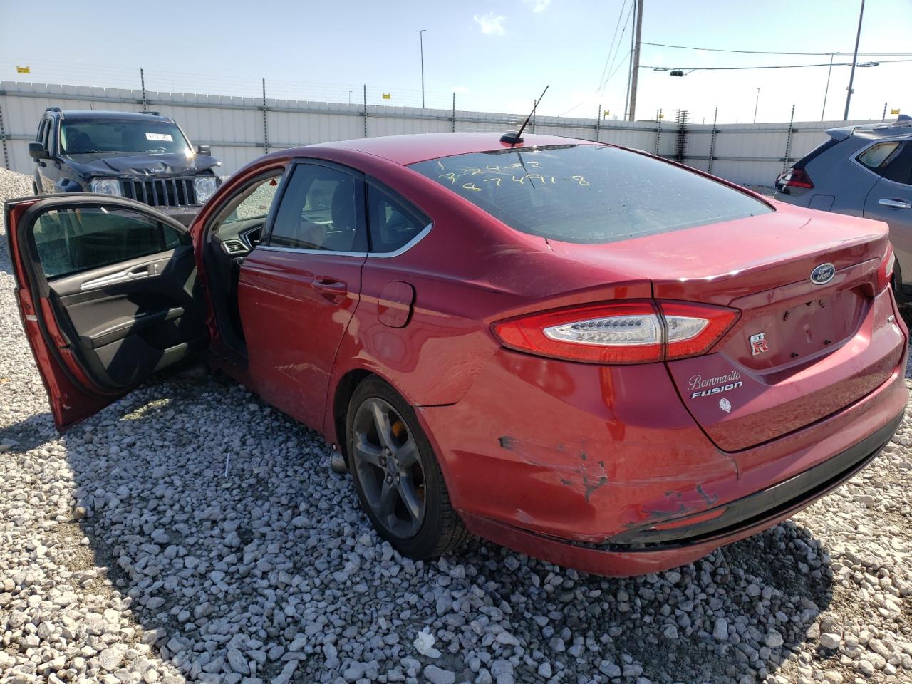 Photo 3 from auction – 2014 FORD FUSION SE with VIN 3FA6P0H76ER135472