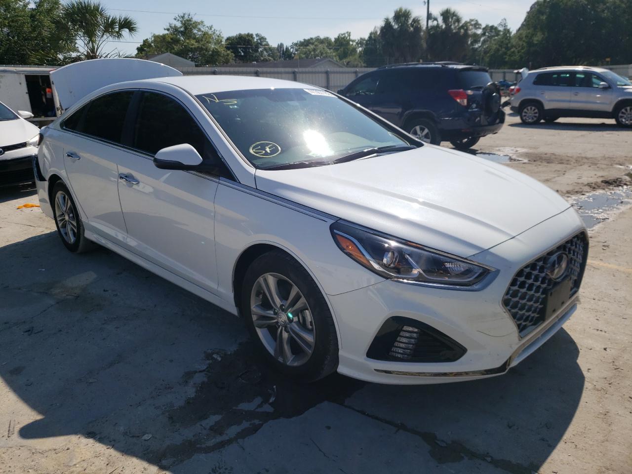 HYUNDAI SONATA LIM 2019 with VIN 5NPE34AF1KH791491 - Photo from auction