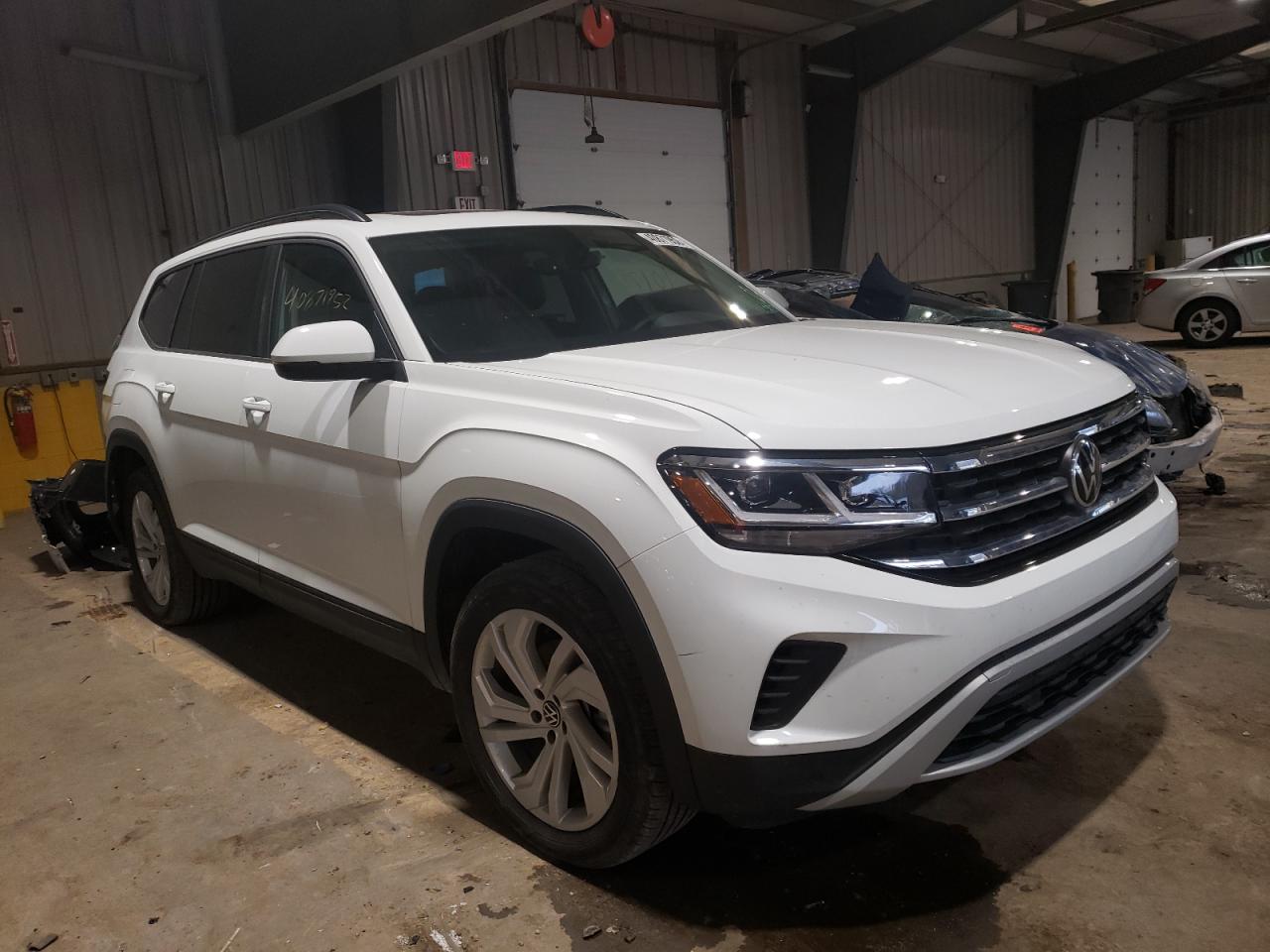 Photo 1 from auction – 2021 VOLKSWAGEN ATLAS SE with VIN 1V2KR2CA9MC579586