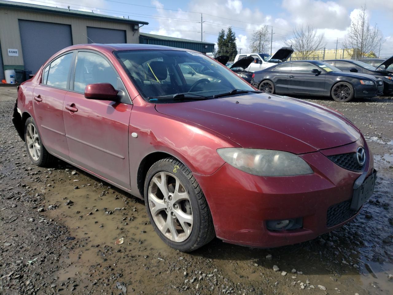 MAZDA 3 I 2008 z numerem VIN JM1BK32G981182737 - Zdjęcie z aukcji