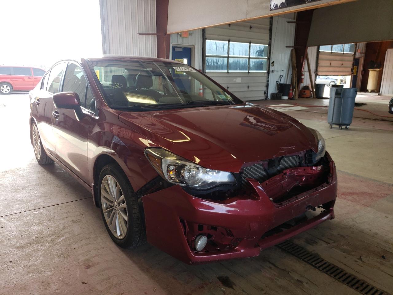 SUBARU IMPREZA PR 2016 with VIN JF1GJAF64GH009007 - Photo from auction