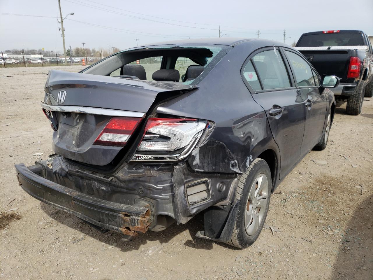 Photo 4 from auction – 2015 HONDA CIVIC LX with VIN 19XFB2F58FE116615