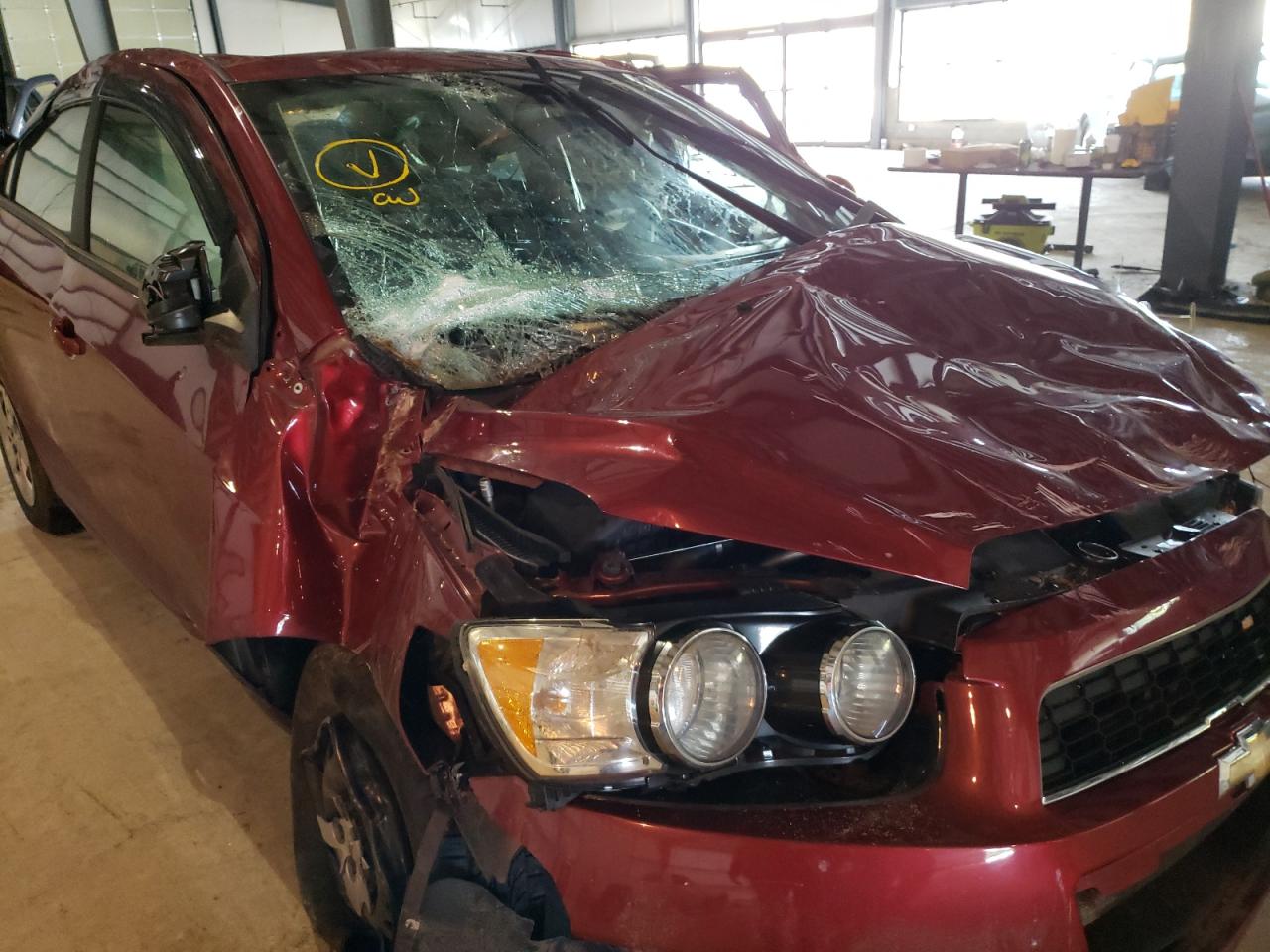 Photo 9 from auction – 2013 CHEVROLET SONIC LS with VIN 1G1JA5SG4D4185329