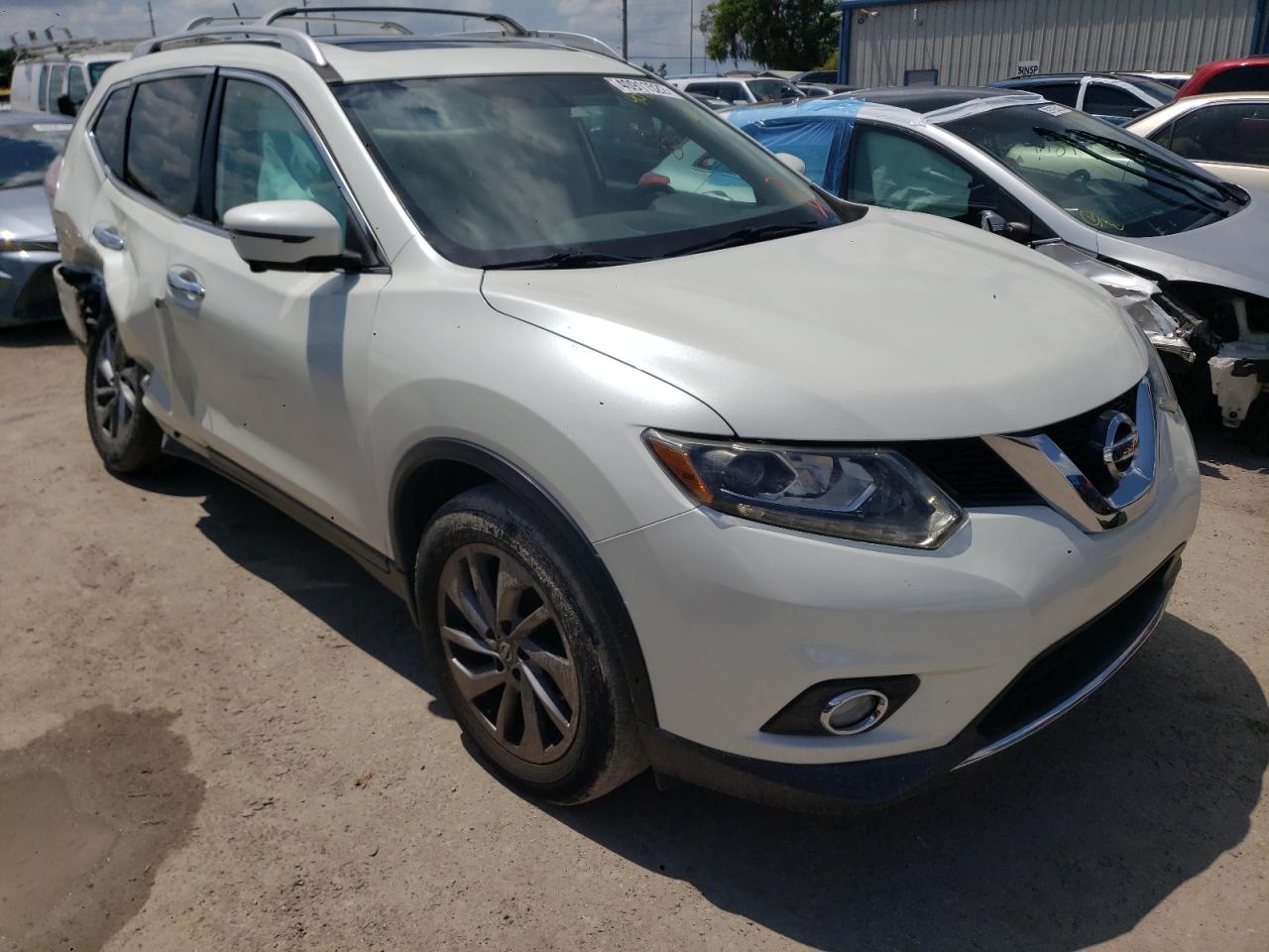 NISSAN ROGUE S 2016 with VIN 5N1AT2MT0GC735903 - Photo from auction