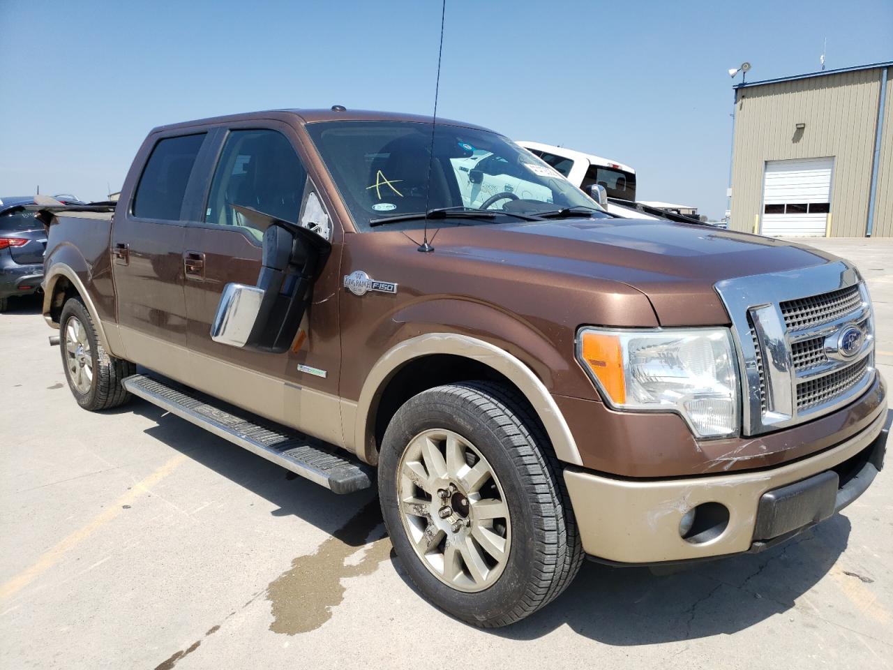 FORD F150 SUPER 2011 with VIN 1FTFW1CT7BKD67716 - Photo from auction