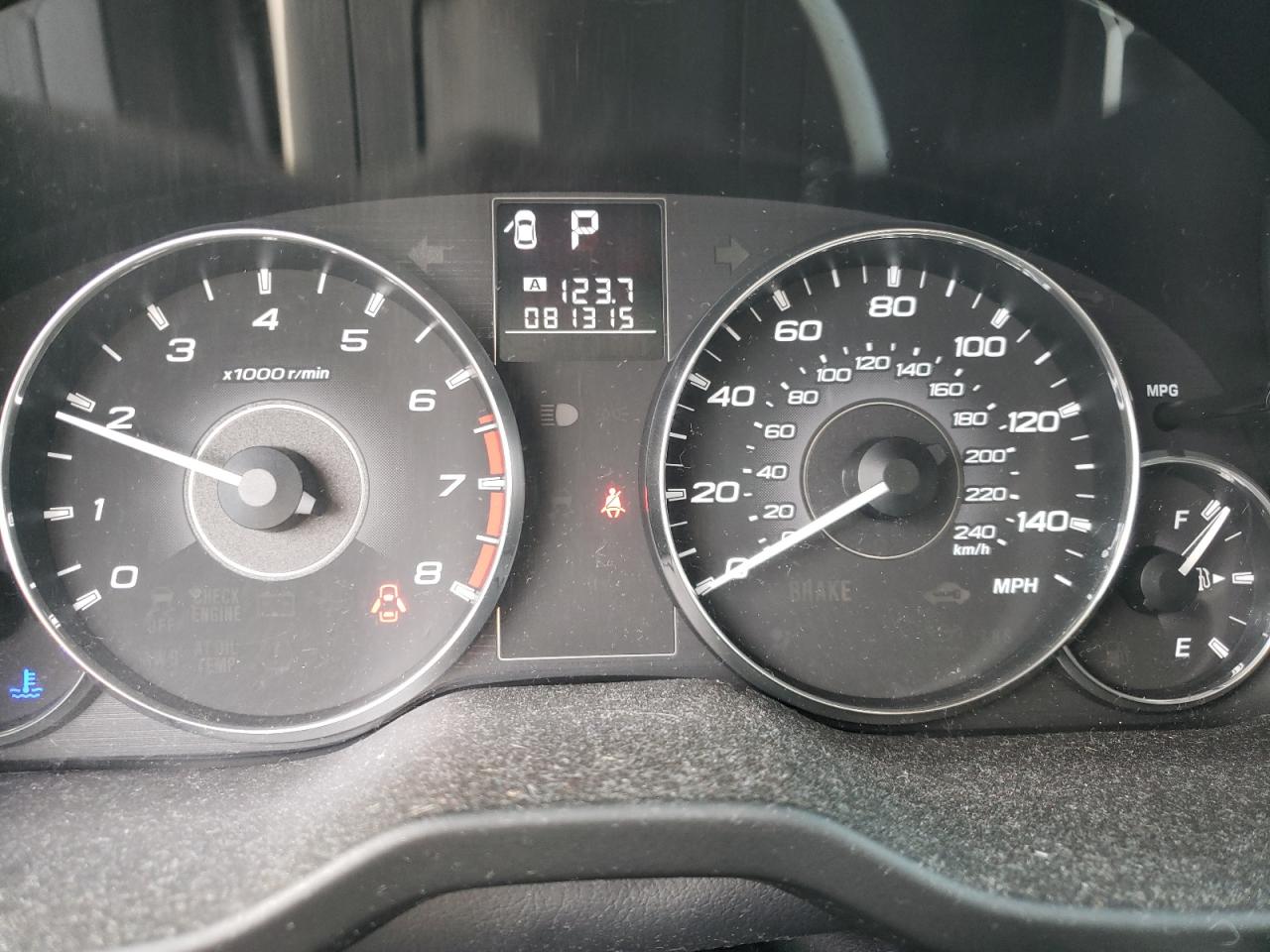 Photo 8 from auction – 2011 SUBARU LEGACY 2.5 with VIN 4S3BMBG63B3238980