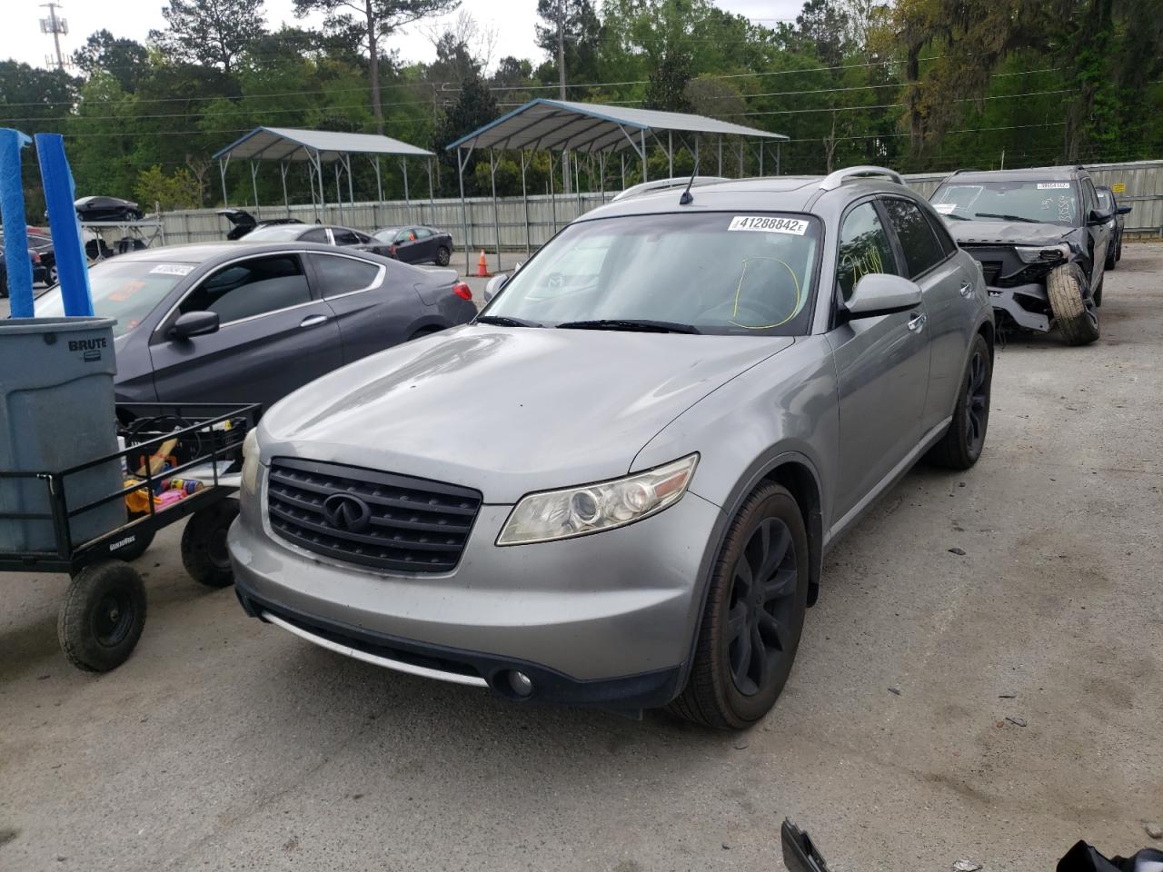 Photo 2 from auction – 2008 INFINITI FX35 with VIN JNRAS08U58X101379