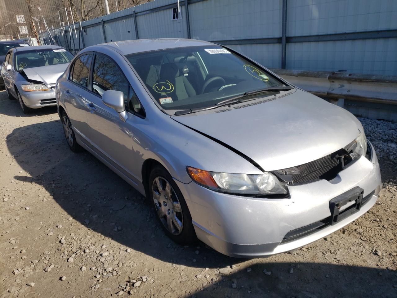 HONDA CIVIC LX 2007 with VIN 2HGFA16577H309360 - Photo from auction