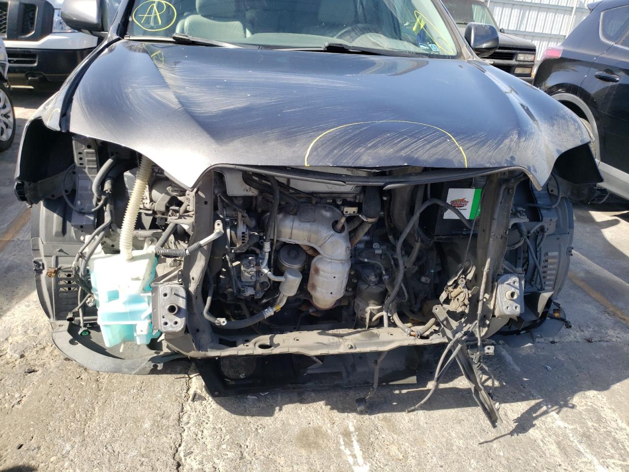 Photo 9 from auction – 2008 TOYOTA HIGHLANDER with VIN JTEES42A782097755