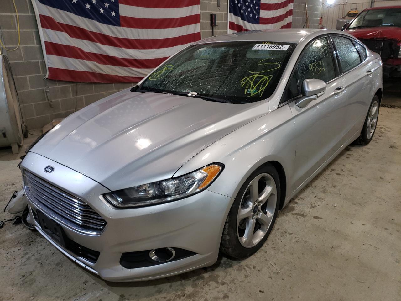 Photo 2 from auction – 2016 FORD FUSION SE with VIN 3FA6P0HD9GR346688