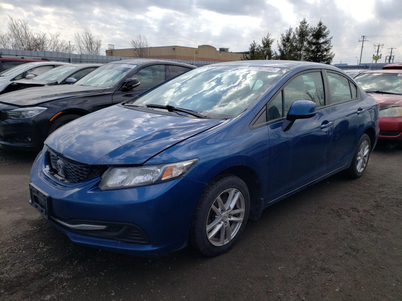 Photo 15 from auction – 2013 HONDA CIVIC LX with VIN 2HGFB2F43DH028422