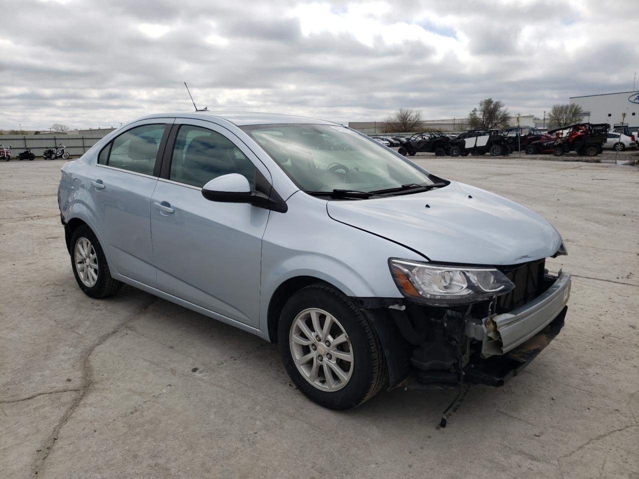 CHEVROLET SONIC LT 2018 with VIN 1G1JD5SH4J4108360 - Photo from auction