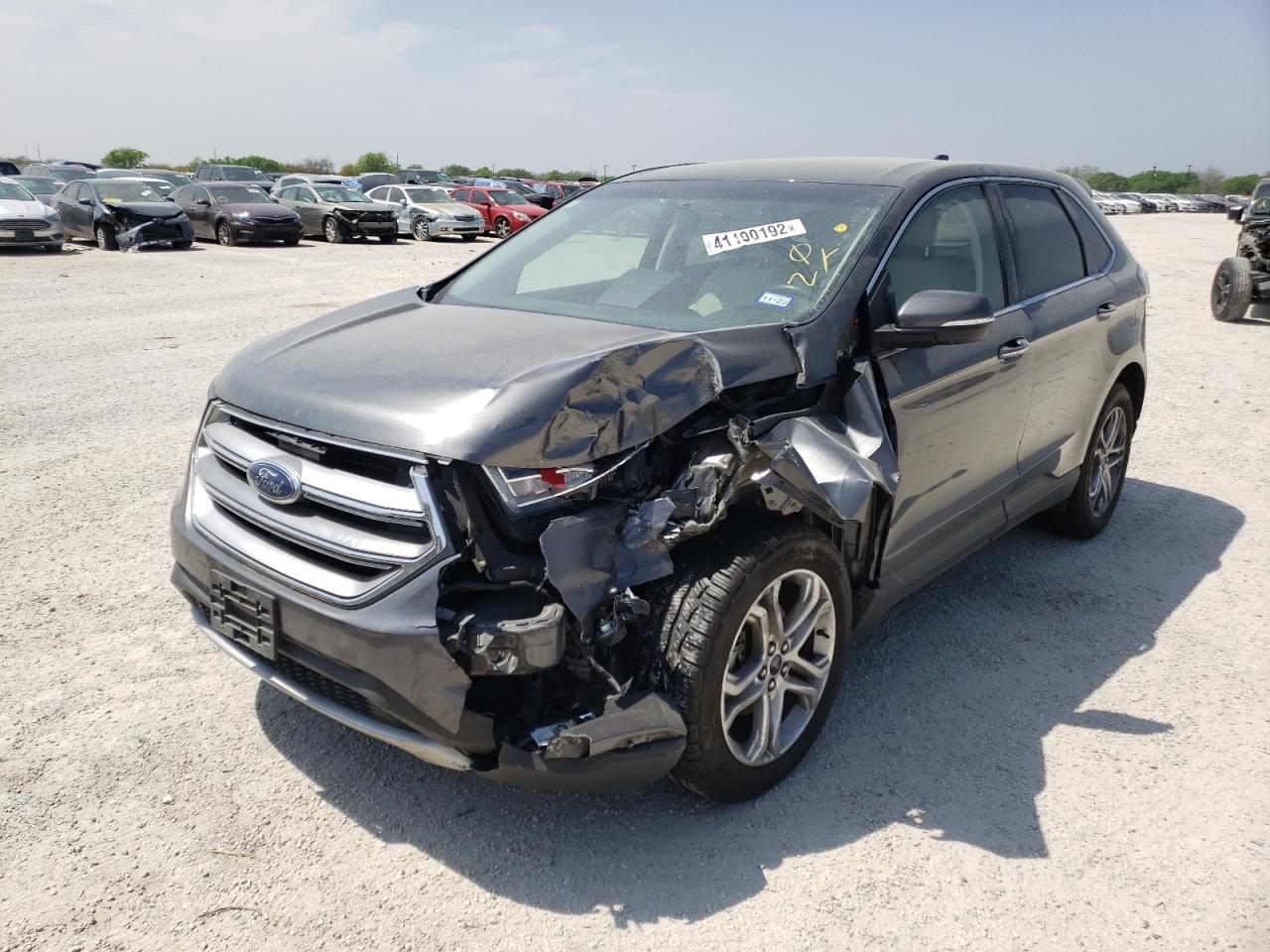 Photo 2 from auction – 2018 FORD EDGE TITAN with VIN 2FMPK3K90JBB06272