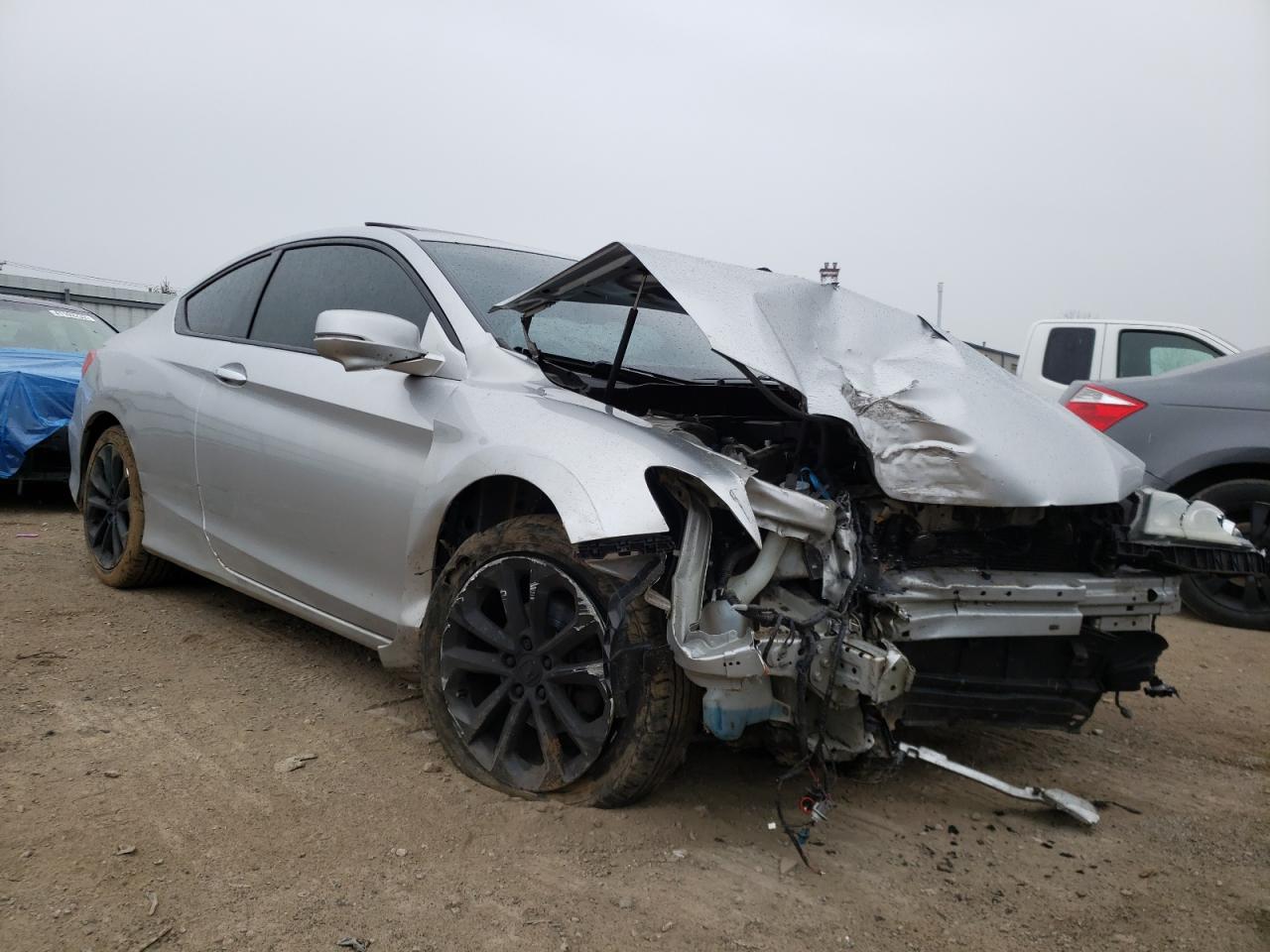 HONDA ACCORD EXL 2014 with VIN 1HGCT2B86EA005287 - Photo from auction