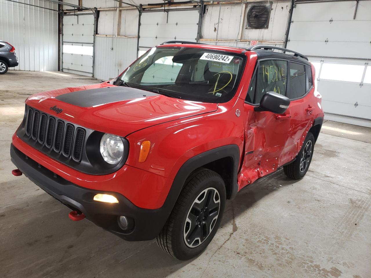 Photo 2 from auction – 2016 JEEP RENEGADE T with VIN ZACCJBCT8GPC93033