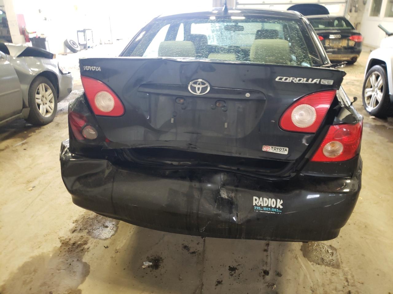 Photo 9 from auction – 2008 TOYOTA COROLLA with VIN 1NXBR32E58Z990300