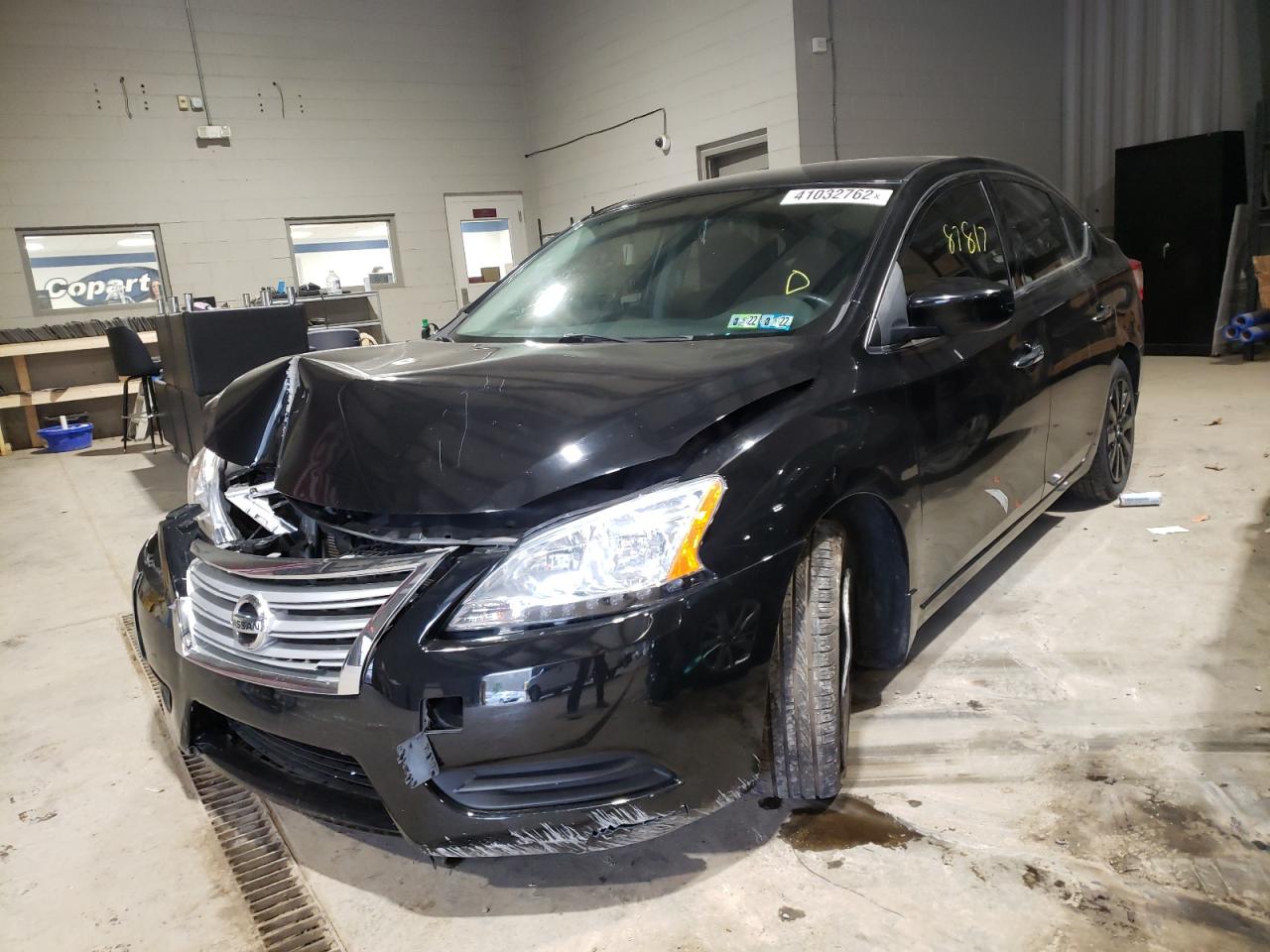 Photo 2 from auction – 2014 NISSAN SENTRA S with VIN 3N1AB7AP2EY341385