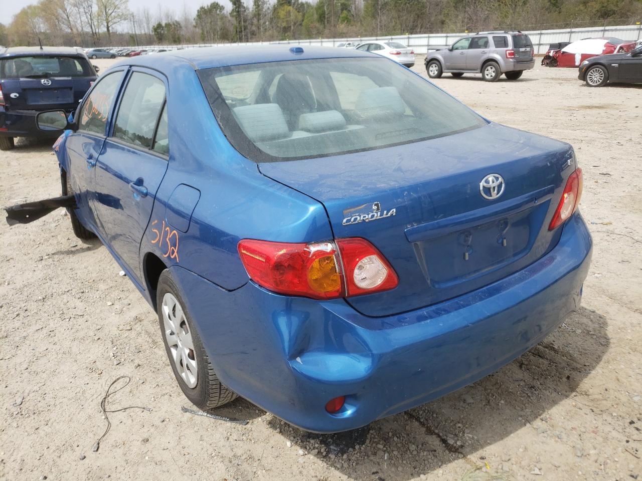 Photo 3 from auction – 2010 TOYOTA COROLLA BA with VIN 2T1BU4EE4AC419548