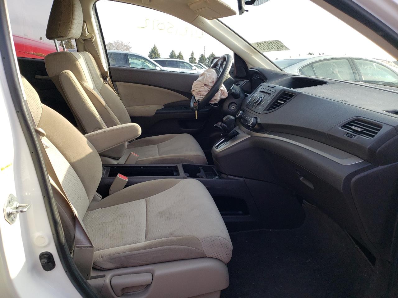 Photo 5 from auction – 2013 HONDA CR-V EX with VIN 5J6RM4H57DL021834