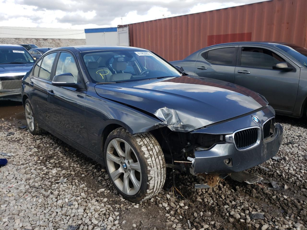 BMW 328 I 2015 with VIN WBA3A5C53FF608239 - Photo from auction