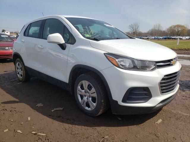 CHEVROLET TRAX LS 2017 with VIN KL7CJKSB9HB246644 - Photo from auction