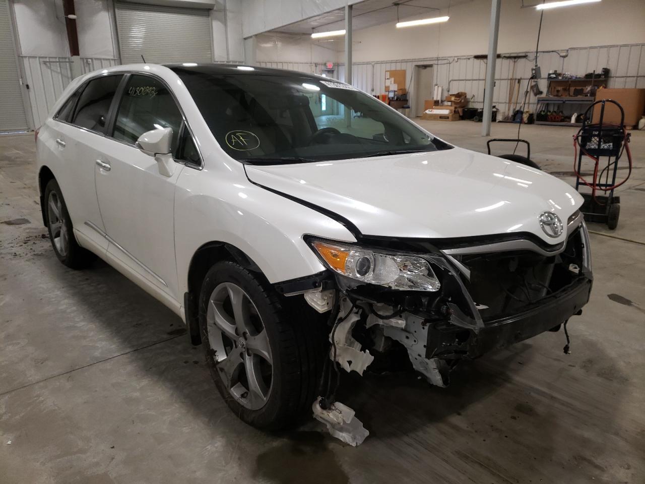 Photo 1 from auction – 2013 TOYOTA VENZA LE with VIN 4T3BK3BB5DU094901
