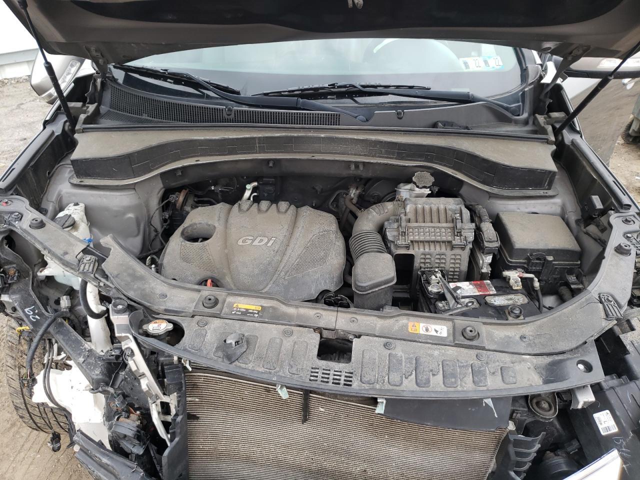 Photo 7 from auction – 2015 KIA SORENTO LX with VIN 5XYKTCA69FG640019