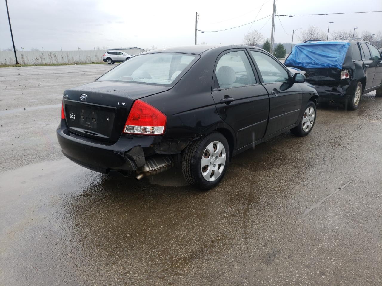 Photo 4 from auction – 2009 KIA SPECTRA EX with VIN KNAFE221295608273