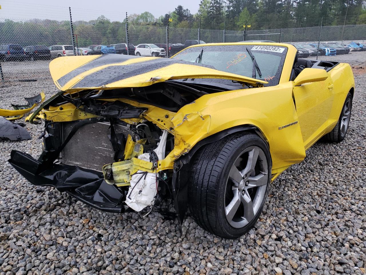 Photo 2 from auction – 2012 CHEVROLET CAMARO 2SS with VIN 2G1FK3DJ2C9102878